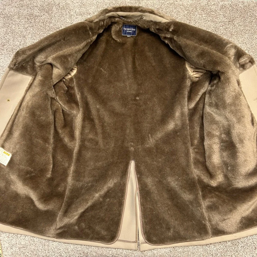 Vintage JCPenny Bunker Ramo Borg Coat Men Size 40 Reg‎ Lined The Men's Shop